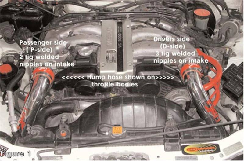 Injen 90-96 Pipe Only Intake System 300Z Non Turbo Polished Short Ram Intake - Image 5