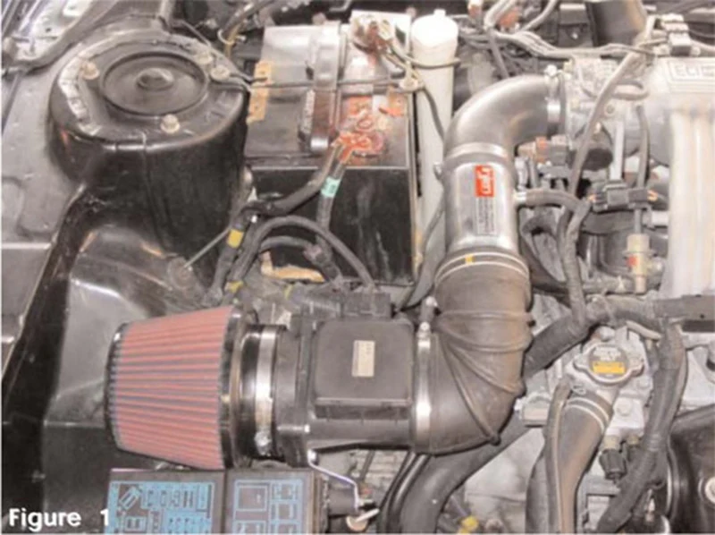 Injen 91-99 Mitsubishi 3000GT V6 3.0L Black IS Short Ram Cold Air Intake - Image 4
