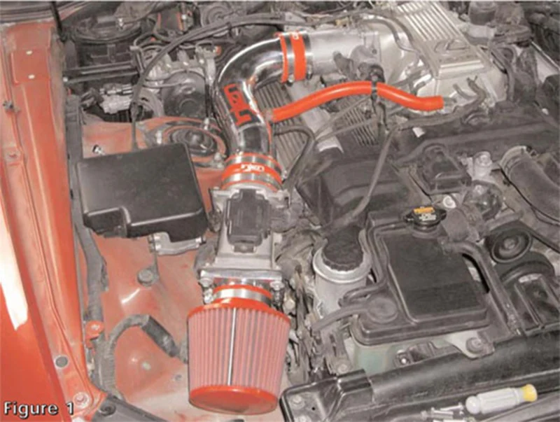 Injen 92-95 Lexus SC400 V6 4.0L Black IS Short Ram Cold Air Intake - Image 4