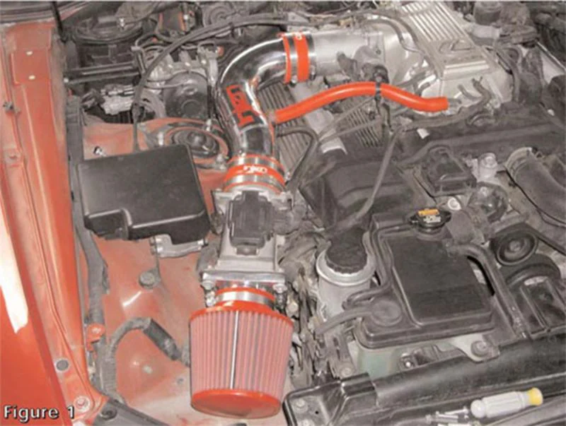 Injen 92-95 Lexus SC400 V6 4.0L Black IS Short Ram Cold Air Intake - Image 5