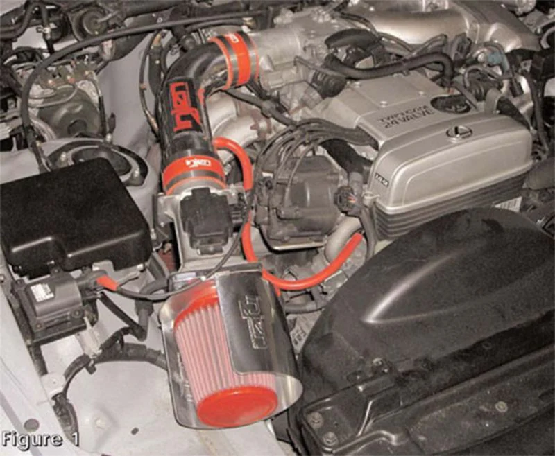 Injen 93.5-95 Supra (NA) / 92-95 GS300 SC300 w/ Heat Shield Polished Short Ram Intake - Image 5