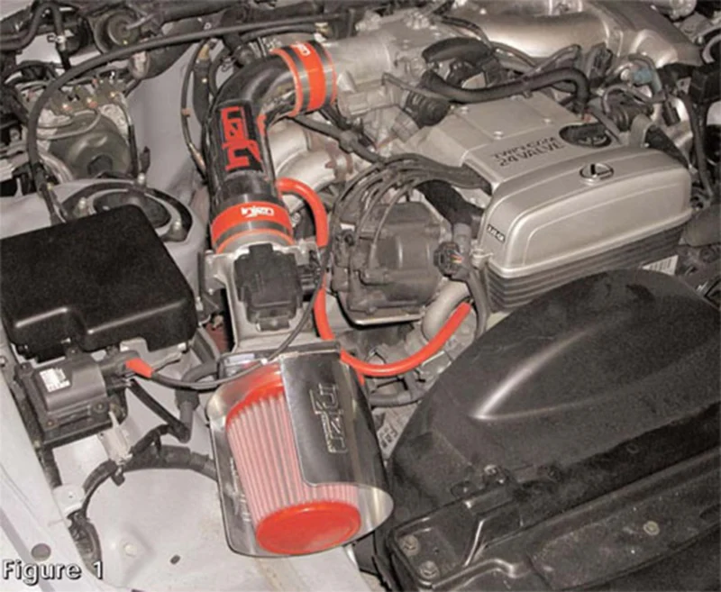 Injen 93.5-95 Supra (NA) / 92-95 GS300 SC300 w/ Heat Shield Polished Short Ram Intake - Image 6