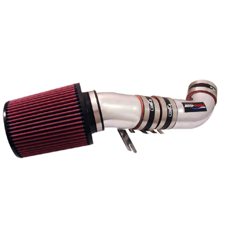 Injen 94-04 S10 Sonoma Jimmy Blazer 4.3L V6 Wrinkle Black Power-Flow Air Intake System - Image 3