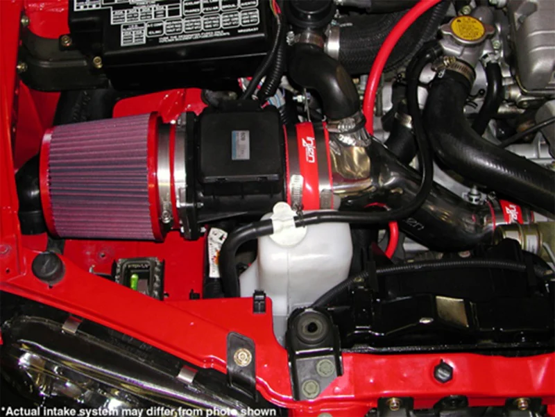 Injen 95-99 Mitsubishi Eclipse L4 2.0L Turbo Black IS Short Ram Cold Air Intake - Image 4