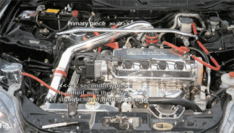 Injen 96-00 Civic Cx Dx Lx Polished Cold Air Intake - Image 5