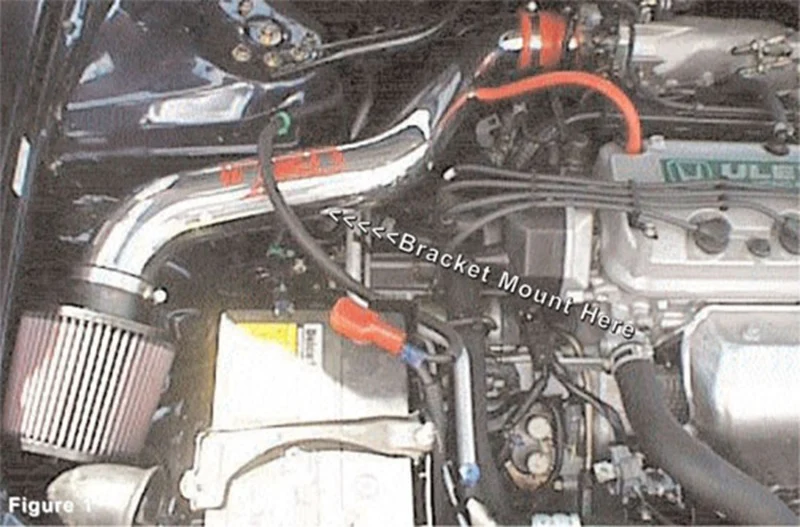 Injen 98-02 Honda Accord L4 2.3L Black IS Short Ram Cold Air Intake - Image 4