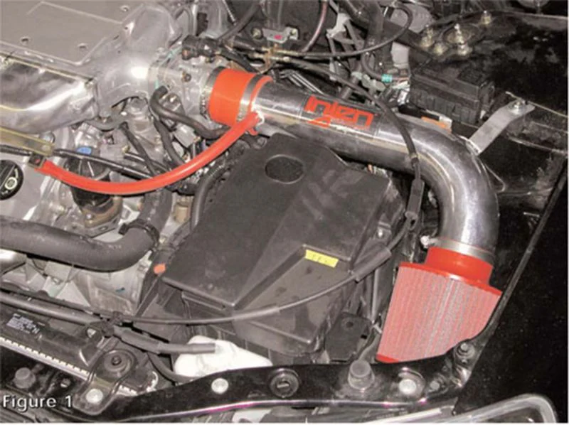 Injen 98-02 Honda Accord V6 3.0L/ 02-03 Acura TL V6 3.2L Black IS Short Ram Cold Air Intake - Image 4