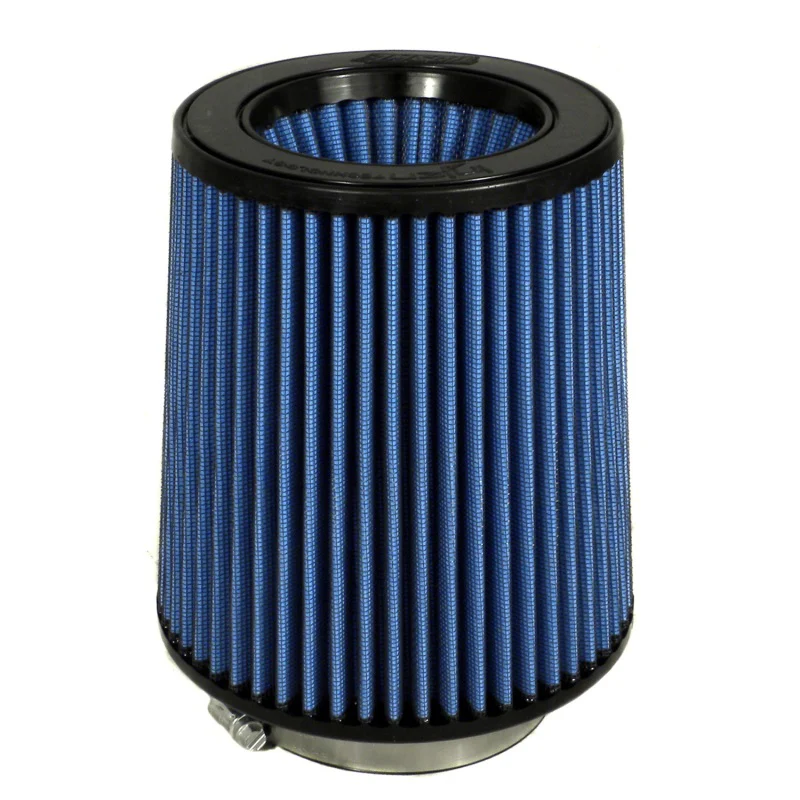 Injen Nanofiber Dry Air Filter - 4in Flange Dia / 6 1/2in Base / 7in Tall / 5 3/8in Top - Image 3