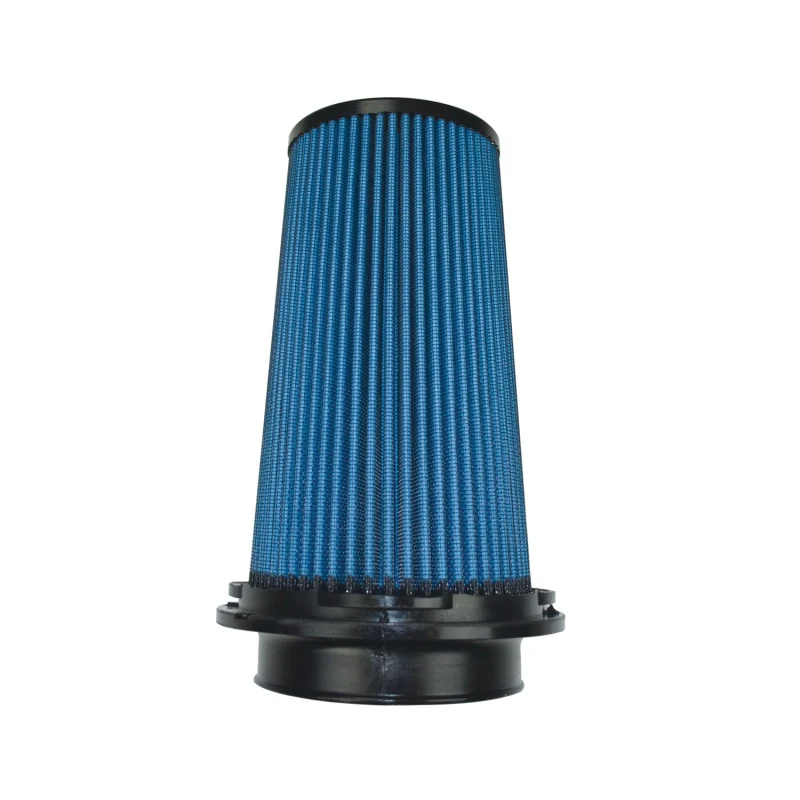 Injen NanoWeb Dry Air Filter- 4in Flange ID 6in Twist Lock Base 8.8in Media Height 4in Top - Image 2