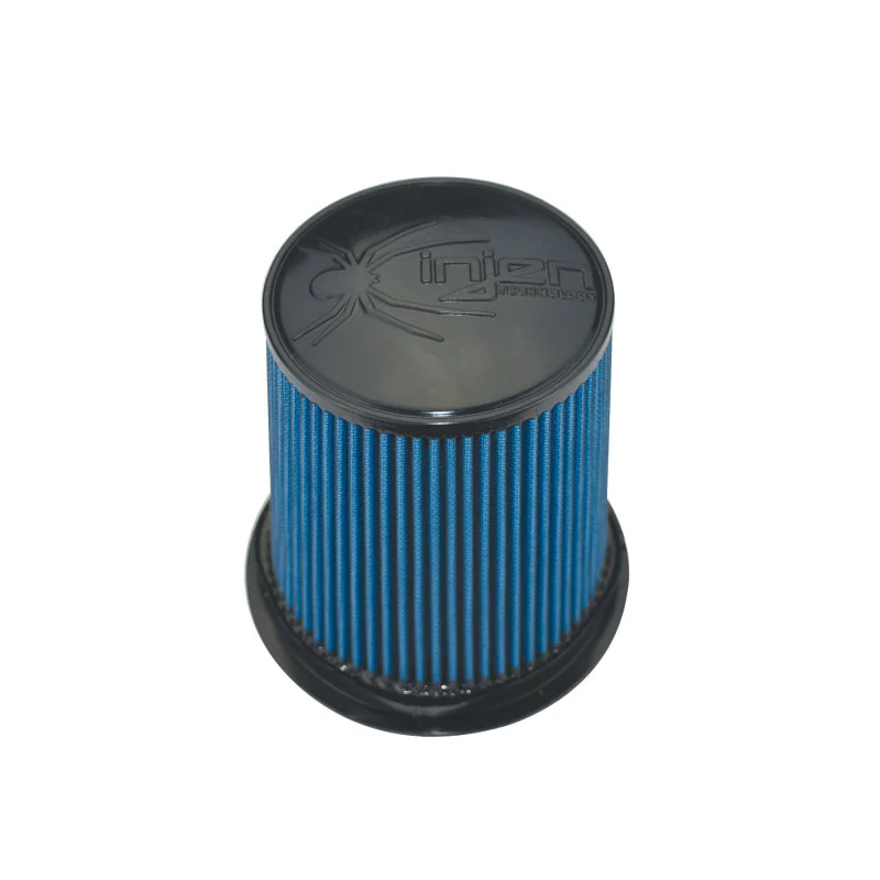 Injen NanoWeb Dry Air Filter 5.0in Filter Neck w/TwistLok/7.0in Base /5.0in Top w/Barb Fittings - Image 6