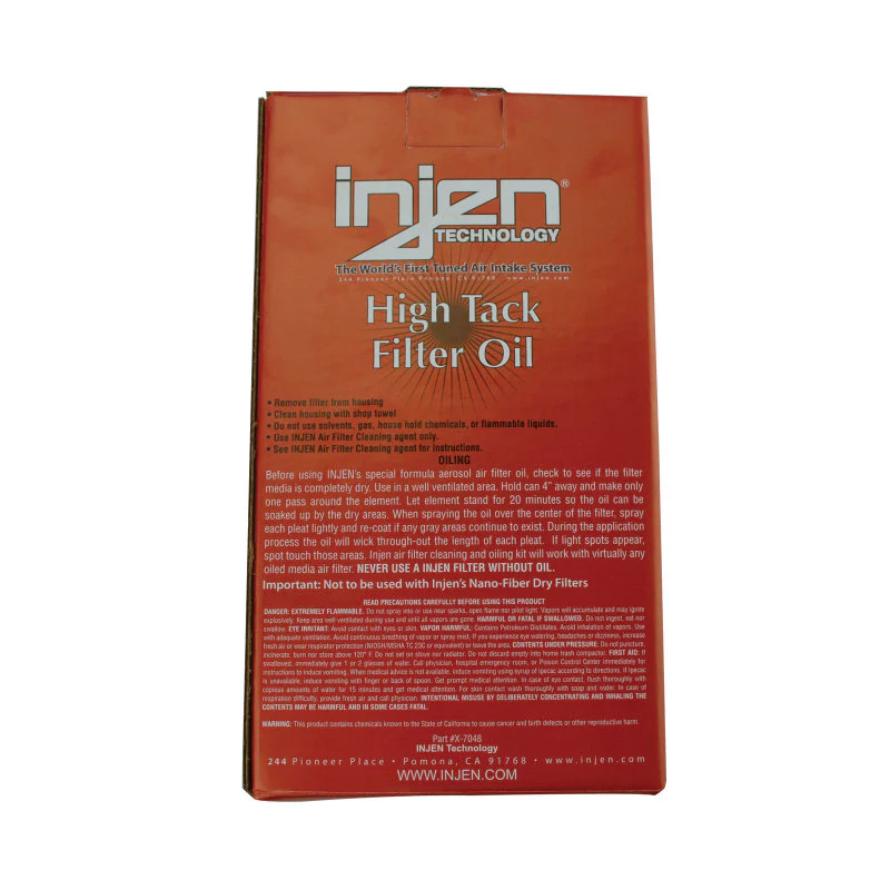 Injen Pro Tech Charger Kit (Includes Cleaner and Charger Oil - Aerosol) Cleaning Kit - Image 6