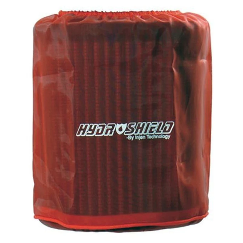 Injen Red Water Repellant Pre-Filter fits X-1021 6in Base / 6-7/8in Tall / 5-1/2in Top - Image 2