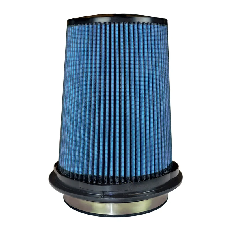 Injen SuperNano Web Dry Air Filter - 5in Flange ID / 7in  Base / 7.9in Media Height / 5in Top - Image 2