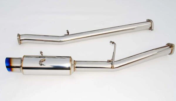 Invidia 02-07 WRX/STi 76mm N1 RACING Titanium Tip Cat-back Exhaust - Image 4