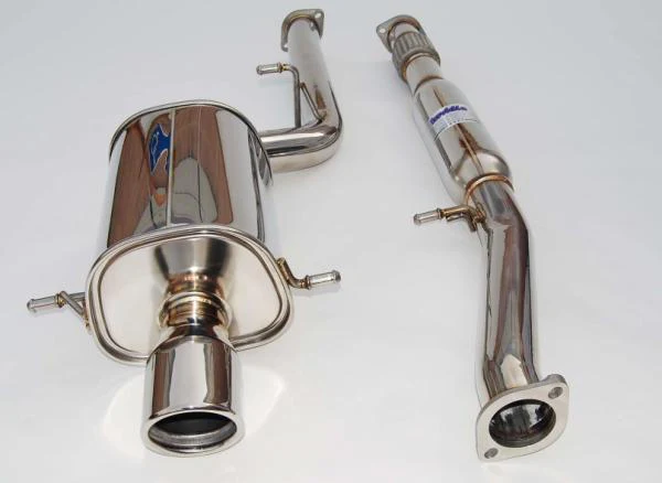 Invidia 02-07 WRX/STi 76mm Q300 Stainless Steel Cat-back Exhaust - Image 2
