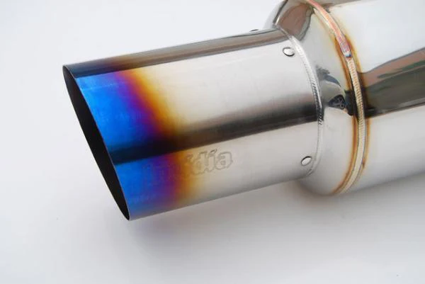 Invidia 08+ WRX Hatch / 08 STi 76mm RACING Titanium Tip Cat-back Exhaust - Image 2