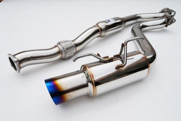 Invidia 08+ WRX Hatch 76mm REGULAR Titanium Tip Cat-back Exhaust - Image 2