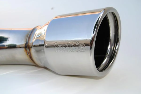 Invidia 08+ WRX Hatch Q300 Single Rolled SS Cat-back Exhaust - Image 2