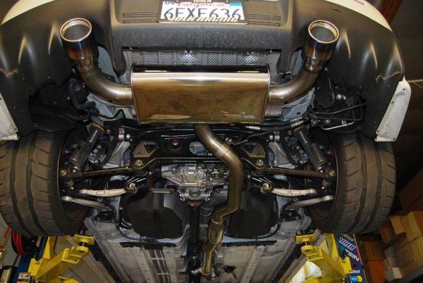 Invidia 09+ EVO 10 Q300 Titanium Tip Cat-back Exhaust - Image 2