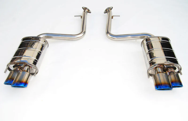 Invidia 15+ Lexus RC350/200T Titanium Quad Rolled Tip Axel-Back Exhaust - Image 2
