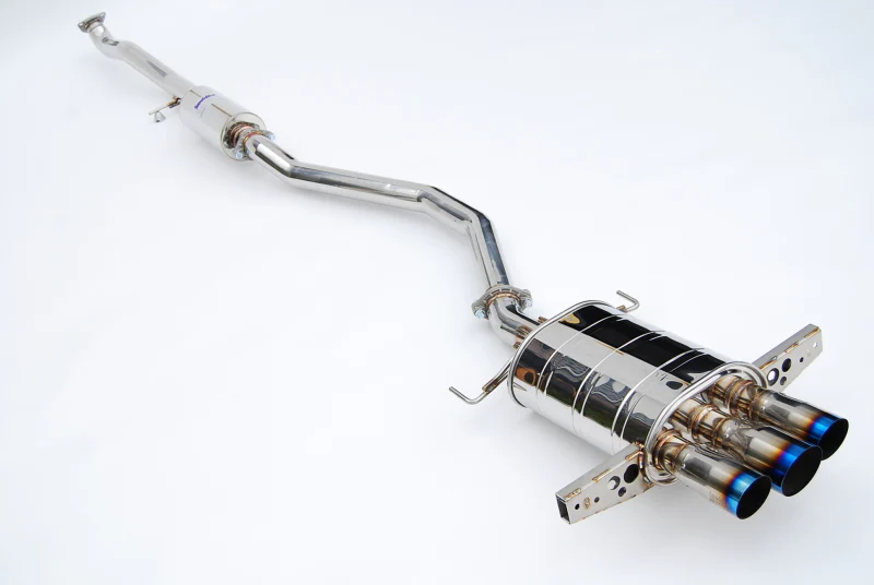 Invidia 17+ Honda Civic SI Hatchback Q300 Triple Titanium Tip Cat-back Exhaust - Image 2