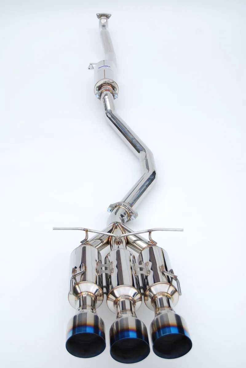 Invidia 17+ Honda Civic SI Sedan Gemini Triple Titanium Tip Cat-back Exhaust - Image 2