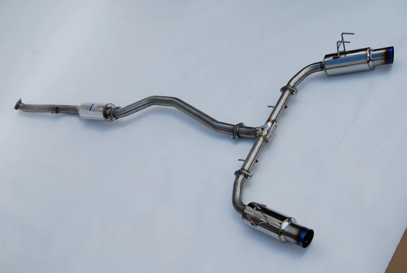 Invidia 2022+ Honda Civic Si (1.5T) 70mm N1 Cat Back Exhaust - Burnt TI Tips - Image 2