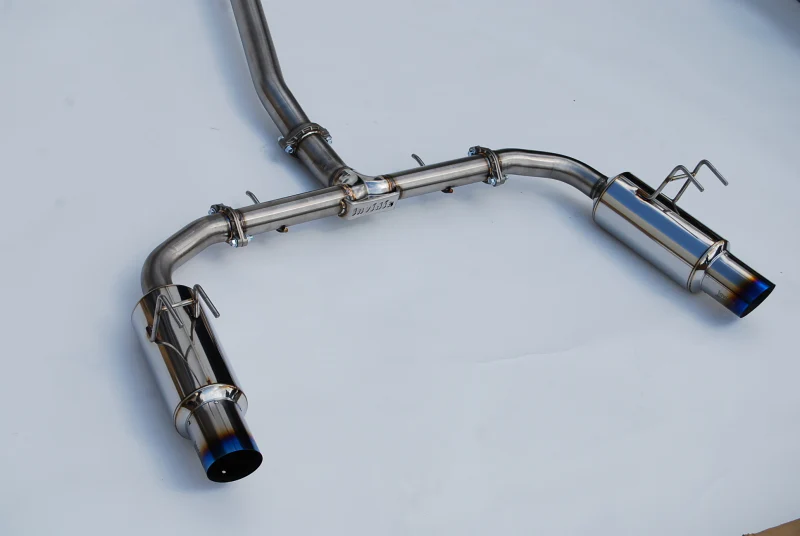 Invidia 2022+ Honda Civic Si (1.5T) 70mm N1 Cat Back Exhaust - Burnt TI Tips - Image 3