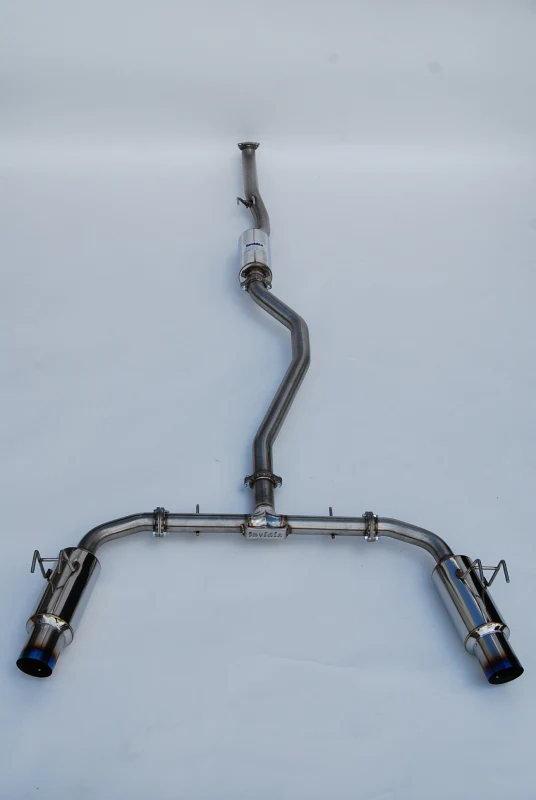 Invidia 2022+ Honda Civic Si (1.5T) 70mm N1 Cat Back Exhaust - Burnt TI Tips - Image 5