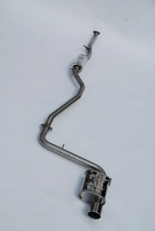 Invidia 2022+ Honda Civic Sport (2.0N/A) 60mm Q300 Cat Back Exhaust - Rolled SS Tips - Image 2