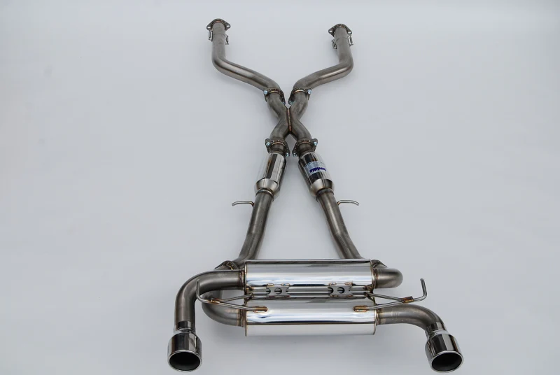 Invidia 2022+ Nissan Z 70mm Gemini Cat Back Exhaust - Rolled SS Tips - Image 5