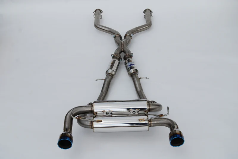 Invidia 2022+ Nissan Z 70mm Gemini Cat Back Exhaust - Rolled TI Tips - Image 4