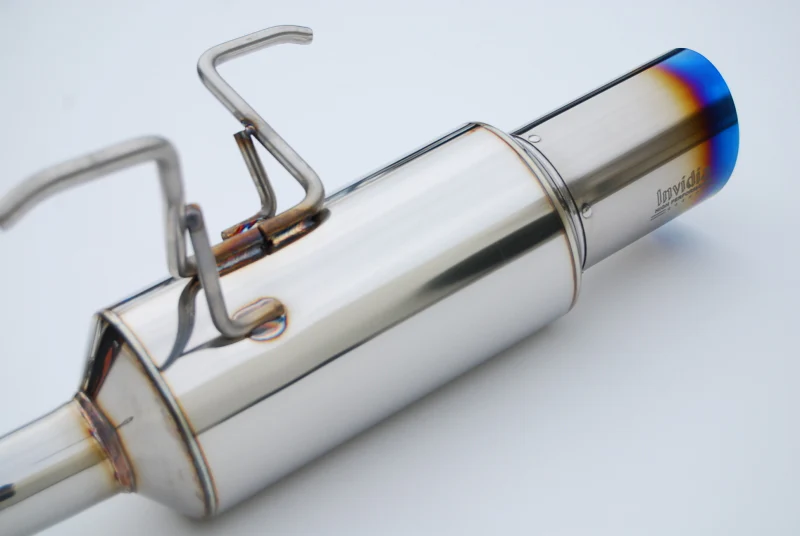 Invidia 2022+ Subaru WRX N1 Twin Outlet Single Layer Tip Cat-Back Exhaust - Image 3