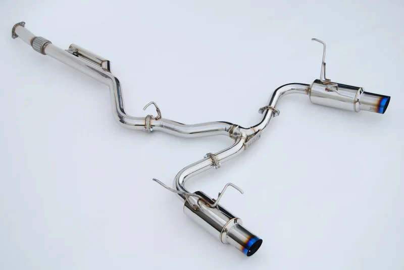 Invidia 2022+ Subaru WRX N1 Twin Outlet Single Layer Tip Cat-Back Exhaust - Image 5