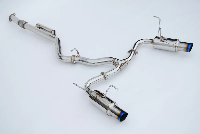 Invidia 2022+ Subaru WRX N1 Twin Outlet Single Layer Tip Cat-Back Exhaust - Image 7