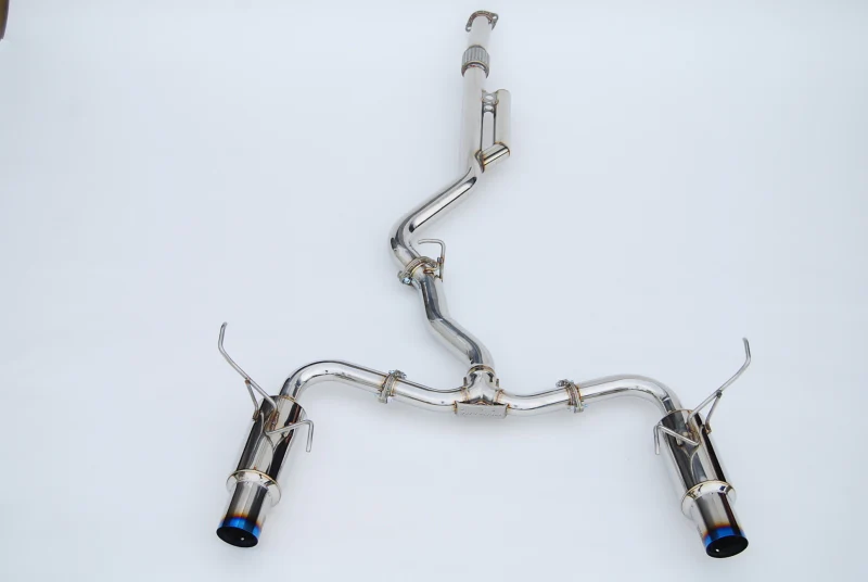 Invidia 2022+ Subaru WRX N1 Twin Outlet Single Layer Tip Cat-Back Exhaust - Image 9