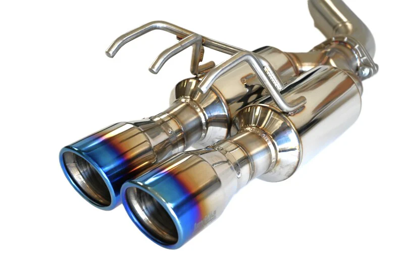 Invidia 22+ Toyota GR Corolla R400 Rolled Titanium Tip Cat-Back - Image 2