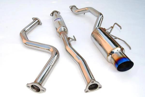 Invidia 92-99 Honda Civic EX/SI Models Only Coupe 60mm (101mm tip) Titanium Tip Cat-Back Exhaust - Image 3