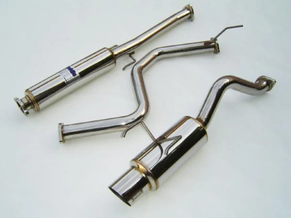 Invidia 96-00 Honda Civic EK4 J-Spec 3DR 60mm (101mm tip) Cat-back Exhaust - Image 2