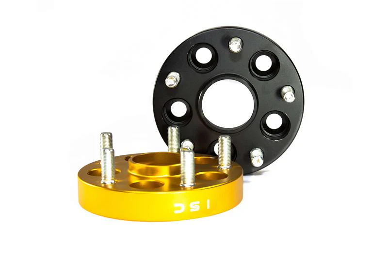 ISC Suspension 5x100 Hub Centric Wheel Spacers 25mm Black (Pair) - Image 2