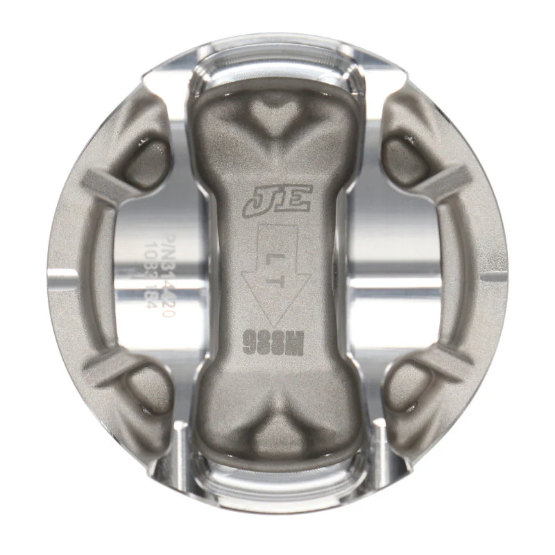 JE Pistons 18+ Ford Coyote Gen 3 3.661in Bore 12.0:1 CR 7.0cc Dome Pistons - Set of 8 - Image 3