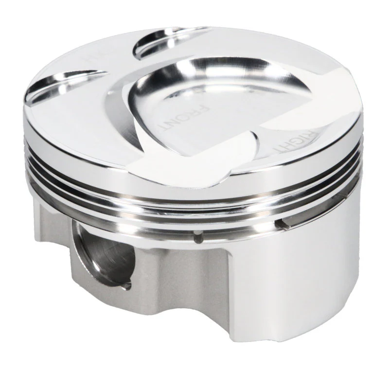 JE Pistons Nissan VR30DDTT 86mm Bore 10.2:1 CR -3cc Dish - Set of 6 - Image 3