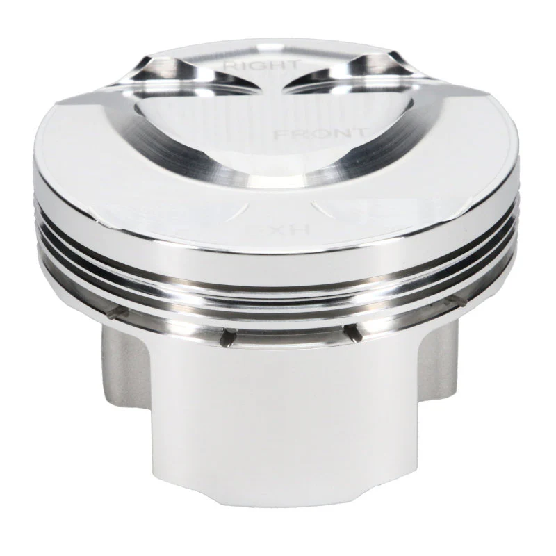 JE Pistons Nissan VR30DDTT 86mm Bore 10.2:1 CR -3cc Dish - Set of 6 - Image 4