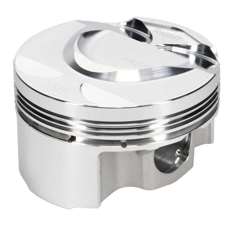 JE Pistons Nissan VR30DDTT 86mm Bore 10.2:1 CR -3cc Dish - Set of 6 - Image 5