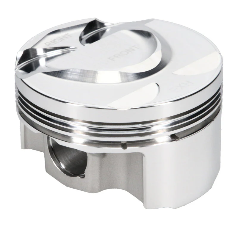 JE Pistons Nissan VR30DDTT 86mm Bore 10.2:1 CR -3cc Dish - Set of 6 - Image 9