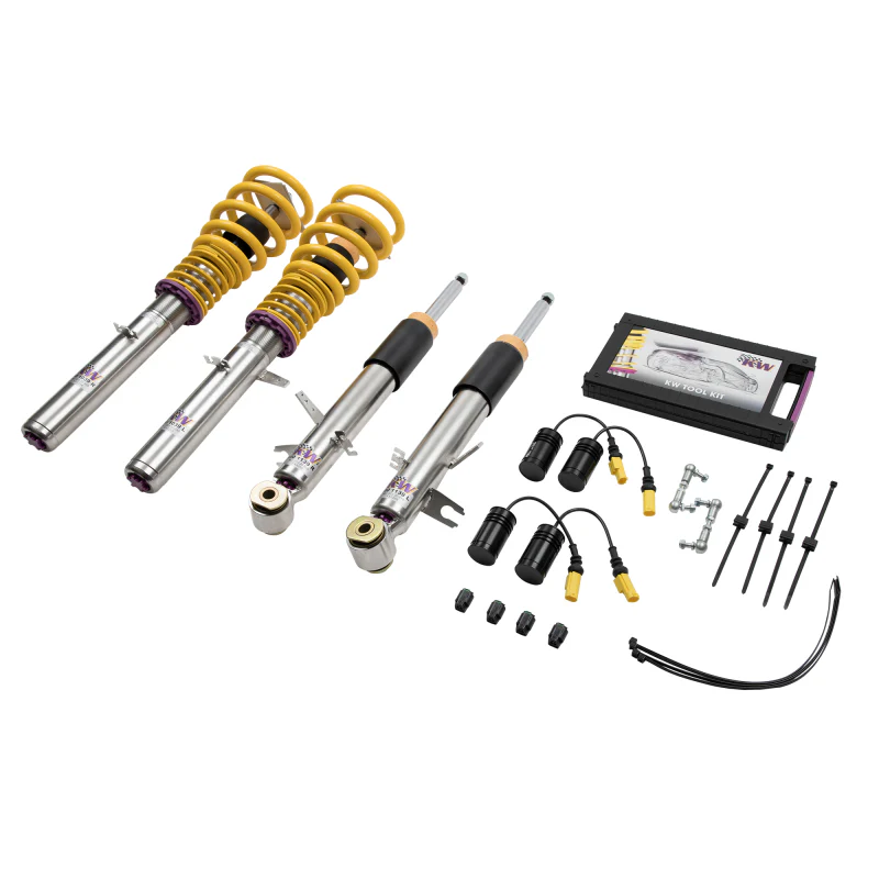 KW Coilover Kit V3 BMW X5 (F15) w/ Rear Air w/ EDC Bundle - Image 6