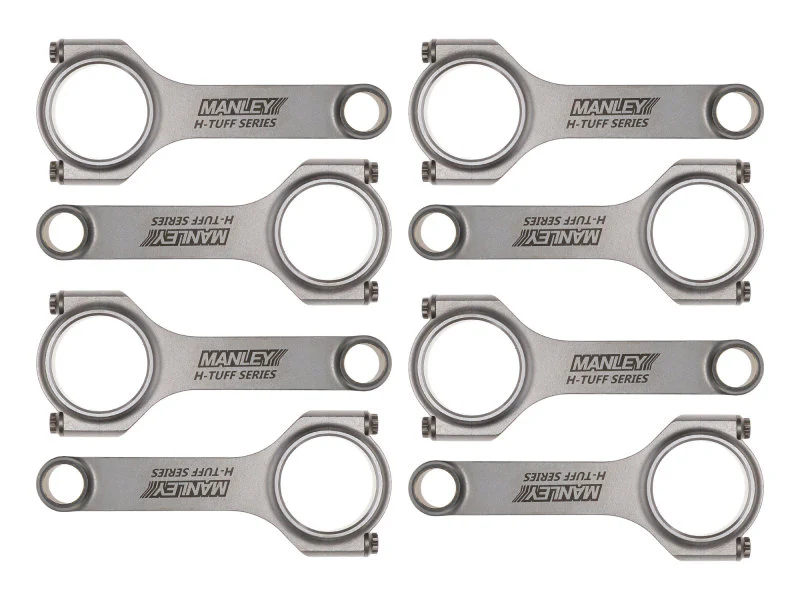 Manley Chrysler 6.4L Hemi H Beam Connecting Rod Set w/ .927 inch Wrist Pins ARP 2000 Rod Bolts - Image 6