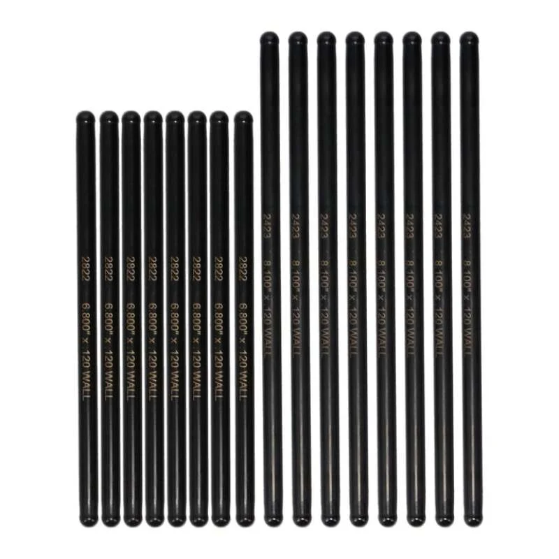 Manley Dodge 5.7L/6.4L Hemi 5/16in .120in Wall Chrome Moly Swedged End Pushrods (8 INT/8 EXH)