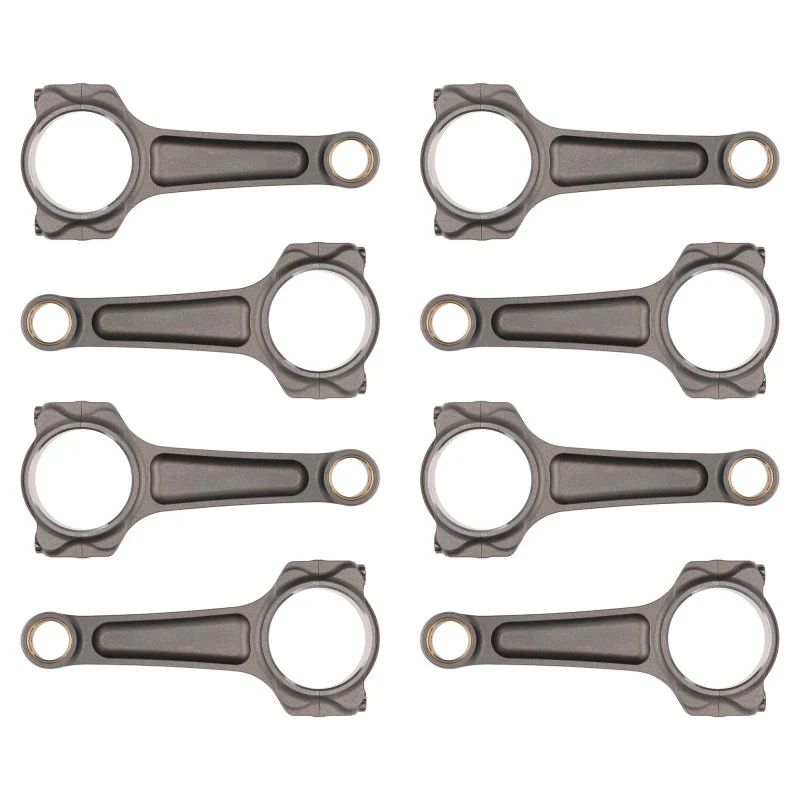 Manley Ford 4.6L Modular/5.0L V-8 22mm Pin Forced Induction Pro Series I Beam Connecting Rod Set - Image 3