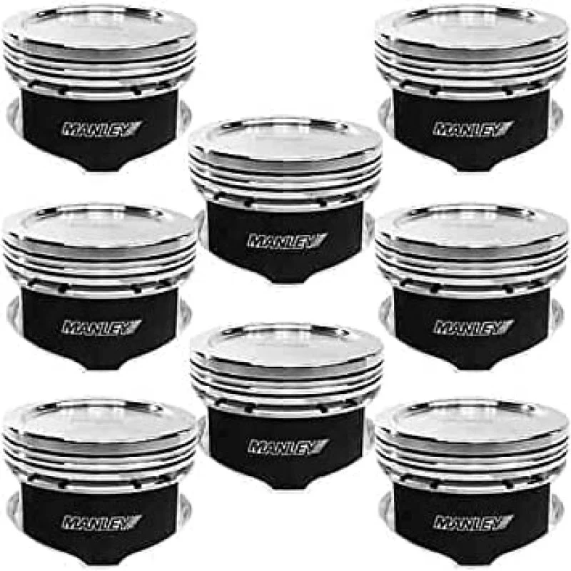 Manley Ford 5.0L Modular Coyote V8 3.662in Bore 1.165in CH 6.75 CC Piston Set - Image 10